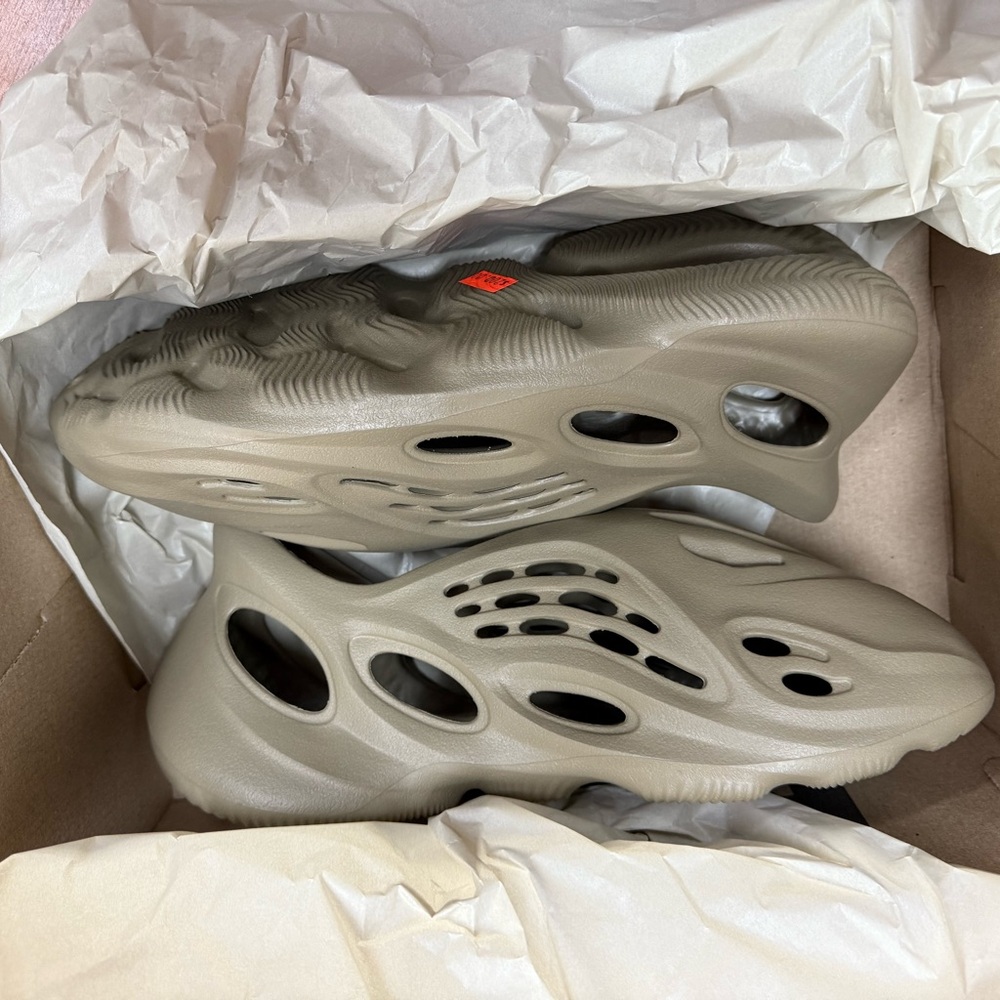 Yeezy Beige Athletic Shoes